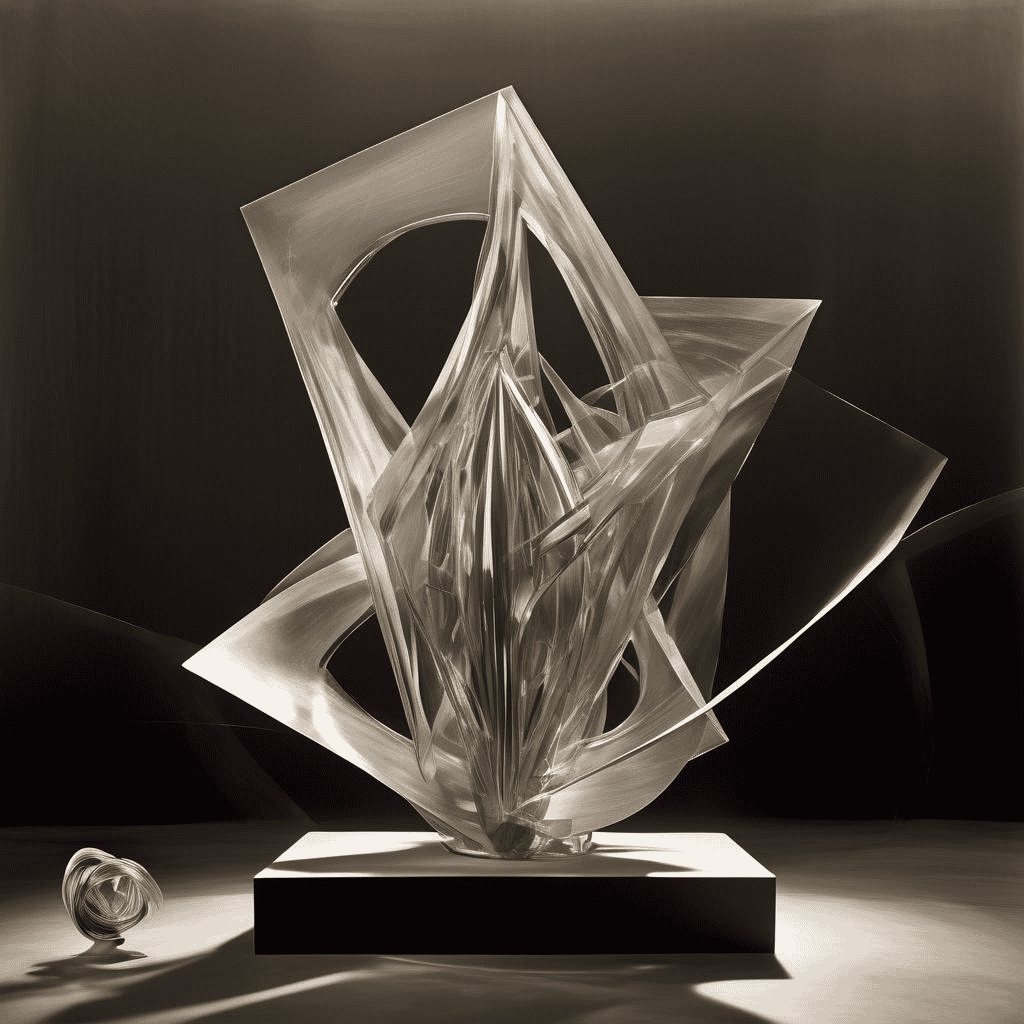 Construction in Space with Crystalline Centre – Naum Gabo